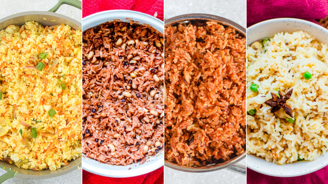 Four Essential Ghanaian Rice Dishes - The Canadian African