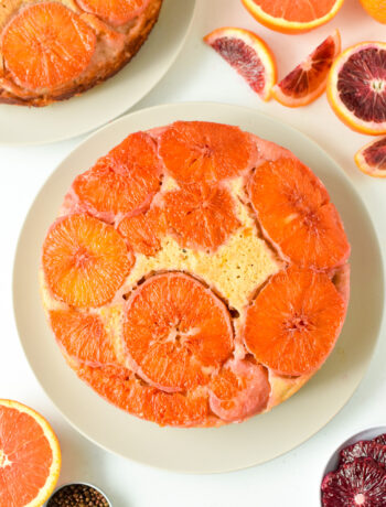 upside down orange cake