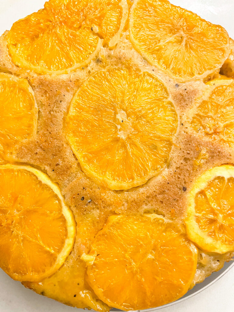 orange cake
