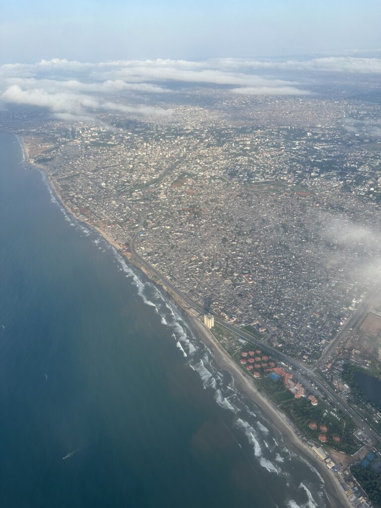 ghana shoreline