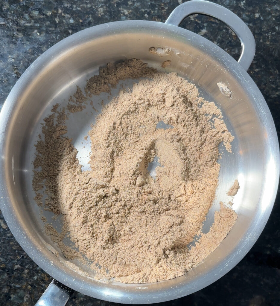 roasted millet flour