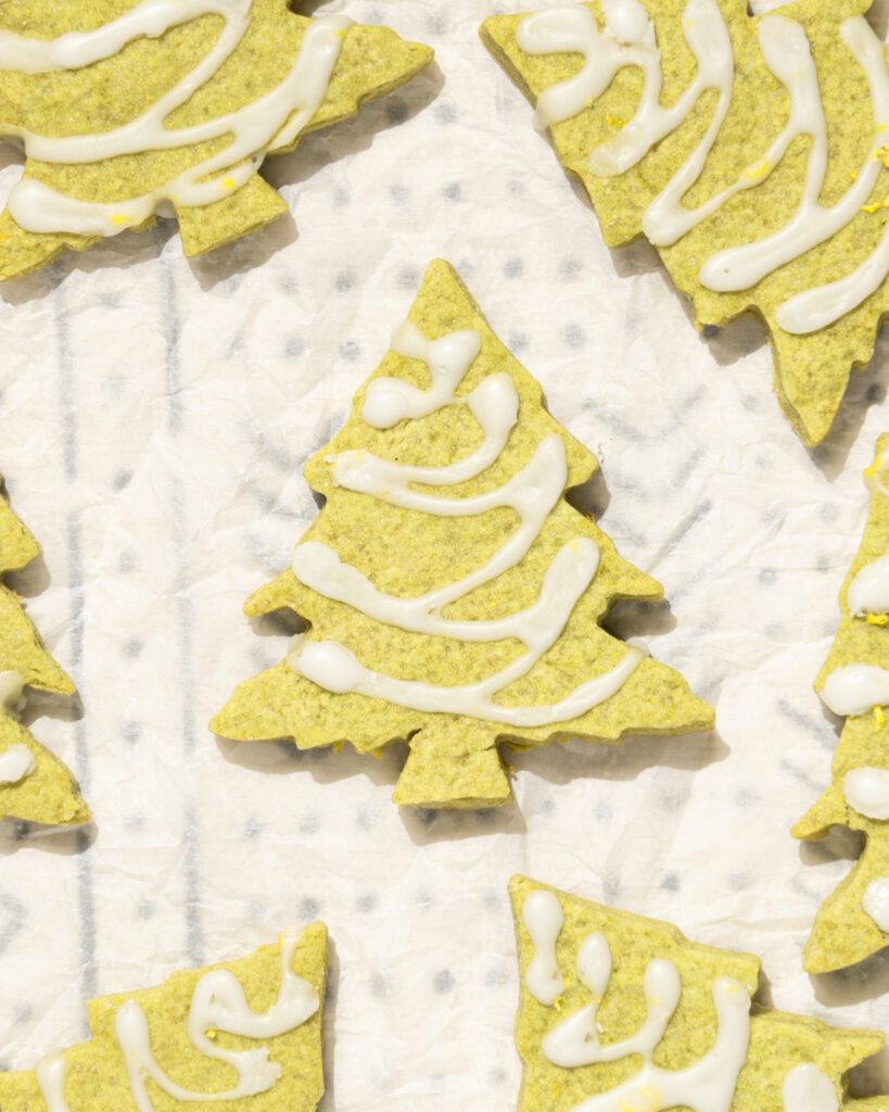 moringa lemon cookies